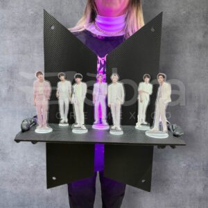 Repisa BTS Luz purpura